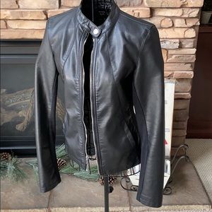 Express Light weight faux leather jacket